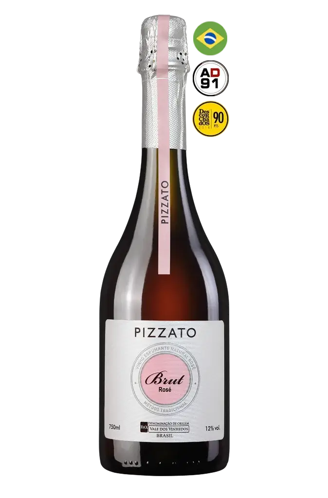 Espumante Pizzato Brut Rosé