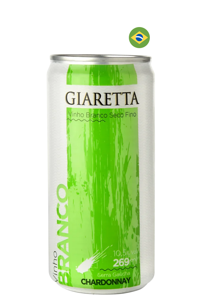 Vinho Branco Seco Fino em Lata Chardonnay 269ml