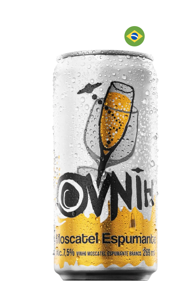Espumante em Lata Moscatel OvniH 269ml