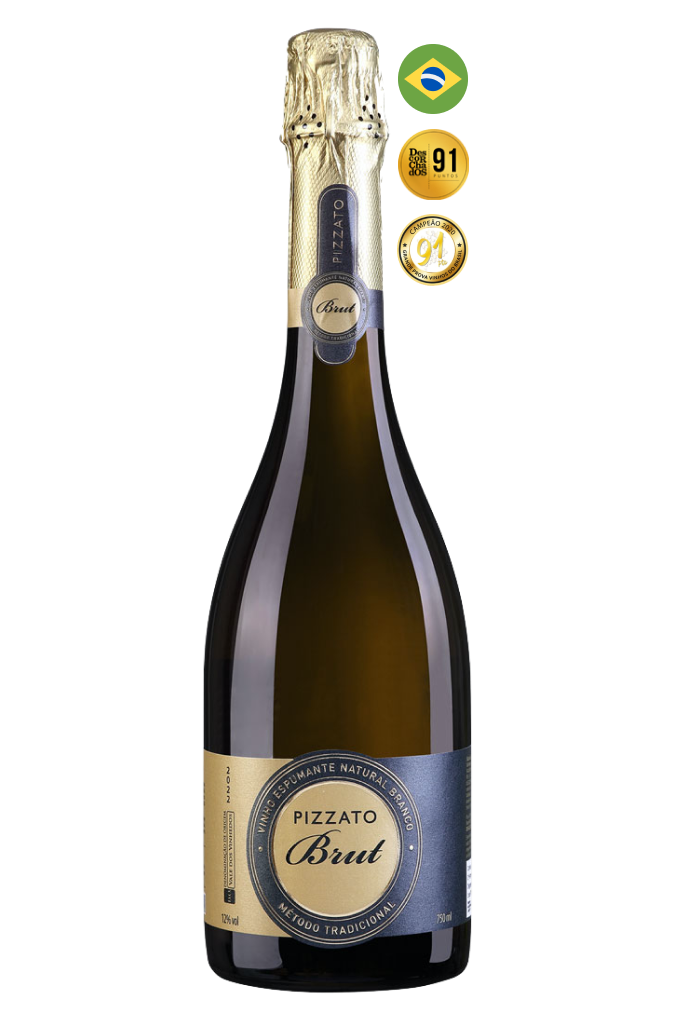 Espumante Pizzato Brut Branco Tradicional D.O.V.V. - 750ml